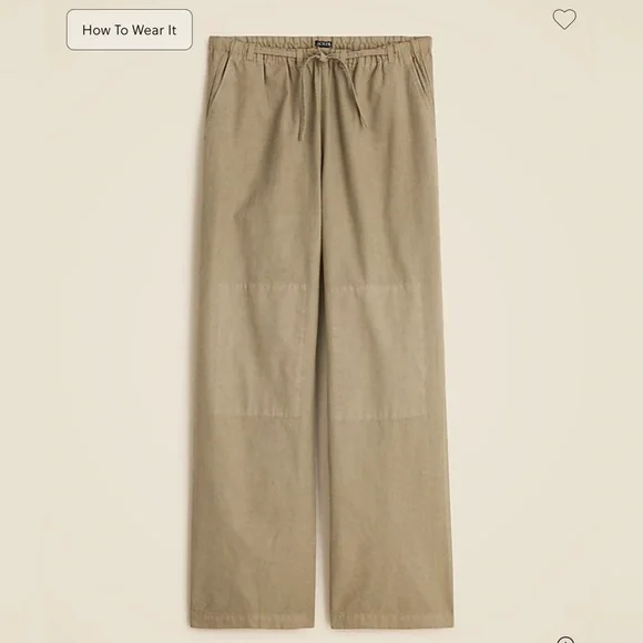 J. Crew Relaxed utility pant - Picture 4 of 7